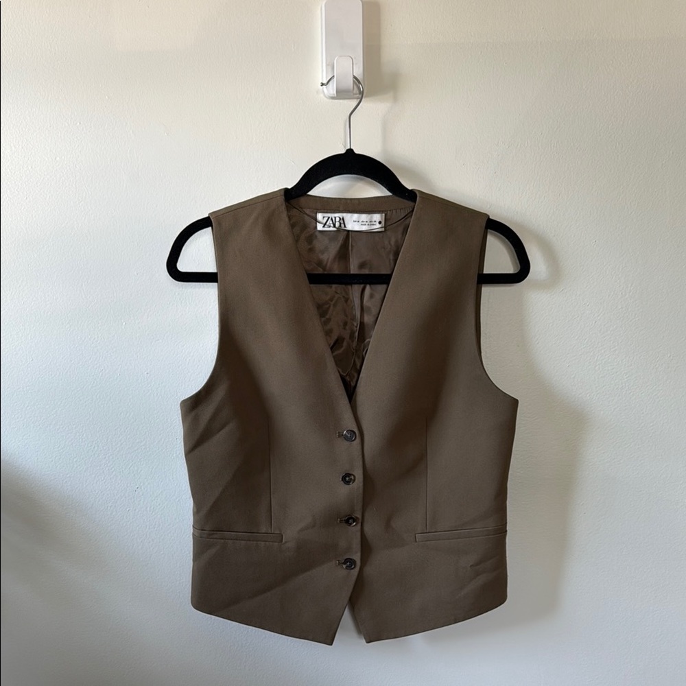 Zara Classic Tailored Vest